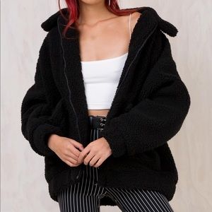 I.AM.GIA Pixie coat in black